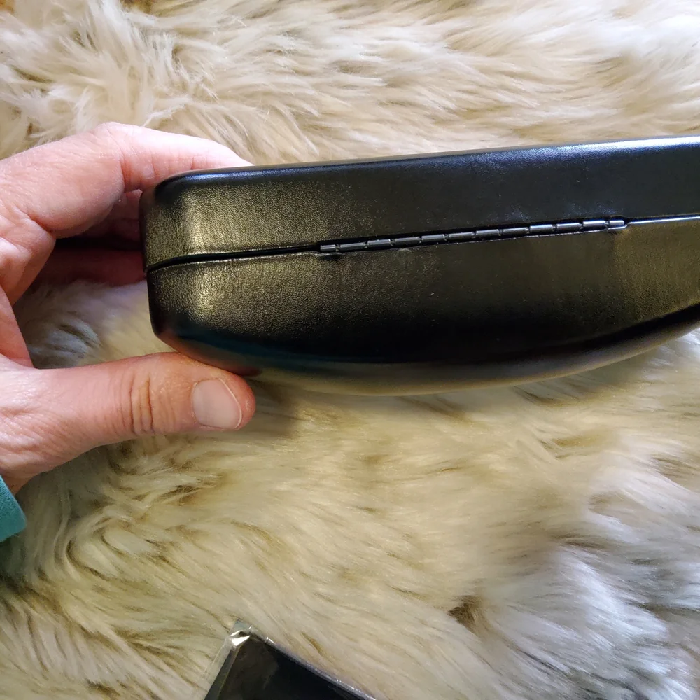 Coach Black Sunglasses Case GUC